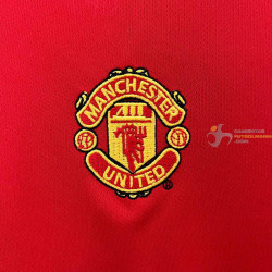 Camiseta y Pantalón Niños Manchester United Primera Equipación Retro Clásica 2005-2006