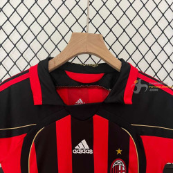 Camiseta y Pantalón Niños AC Milan Primera Equipación Retro Clásica 2006-2007