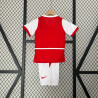 Camiseta y Pantalón Niños Arsenal Primera Equipación Retro Clásica 2002-2004