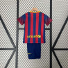 Camiseta y Pantalón Niños Barcelona Primera Equipación Retro Clásica 2013-2014