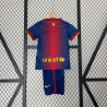 Camiseta y Pantalón Niños Barcelona Primera Equipación Retro Clásica 2012-2013