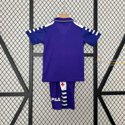 Camiseta y Pantalón Niños Fiorentina Primera Equipación Retro Clásica 1998-1999