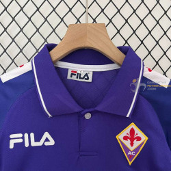 Camiseta y Pantalón Niños Fiorentina Primera Equipación Retro Clásica 1998-1999