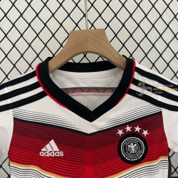 Camiseta y Pantalón Niños Alemania Primera Equipación Retro Clásica 2014