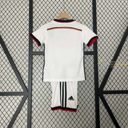 Camiseta y Pantalón Niños Alemania Primera Equipación Retro Clásica 2014