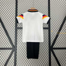 Camiseta y Pantalón Niños Alemania Primera Equipación Retro Clásica 1992