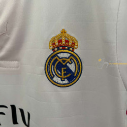 Camiseta y Pantalón Niños Real Madrid Primera Equipación Retro Clásica 2014-2015