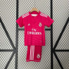 Camiseta y Pantalón Niños Real Madrid Segunda Equipación Retro Clásica 2014-2015