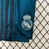 Camiseta y Pantalón Niños Real Madrid Tercera Equipación Retro Clásica 2017-2018