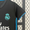 Camiseta y Pantalón Niños Real Madrid Segunda Equipación Retro Clásica 2017-2018