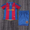 Camiseta y Pantalón Niños Barcelona Primera Equipación Retro Clásica 2007-2008