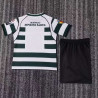 Camiseta y Pantalón Niños Sporting de Lisboa Primera Equipación Retro Clásica 2001-2003