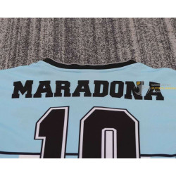 Camiseta y Pantalón Niños Argentina Homenaje Maradona 10 Retro Clásica 2001