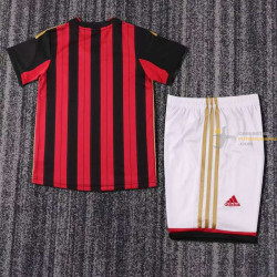 Camiseta y Pantalón Niños AC Milan Primera Equipación Retro Clásica 2013-2014