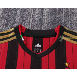 Camiseta y Pantalón Niños AC Milan Primera Equipación Retro Clásica 2013-2014