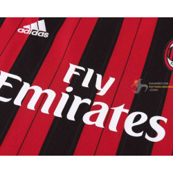 Camiseta y Pantalón Niños AC Milan Primera Equipación Retro Clásica 2013-2014