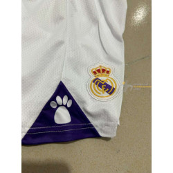 Camiseta y Pantalón Niños Real Madrid Primera Equipación Retro Clásica 1997-1998