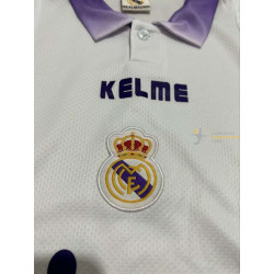 Camiseta y Pantalón Niños Real Madrid Primera Equipación Retro Clásica 1997-1998