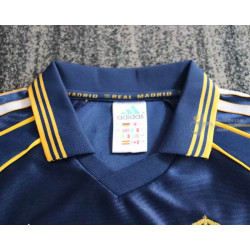 Camiseta y Pantalón Niños Real Madrid Tercera Equipación Retro Clásica 1998-2000