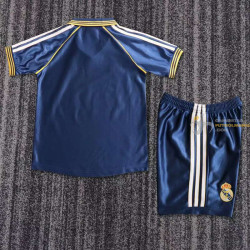 Camiseta y Pantalón Niños Real Madrid Segunda Equipación Retro Clásica 1998-2000