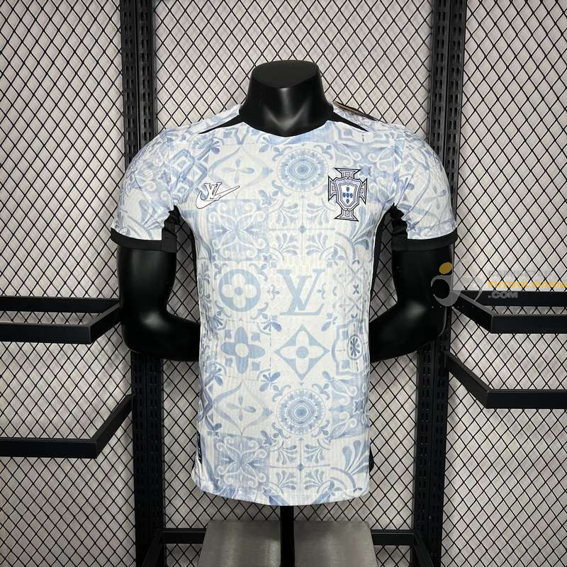 Camiseta Fútbol Portugal Edición Louis Vuitton Versión Jugador Eurocopa 2024