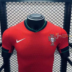 Camiseta Fútbol Portugal Primera Equipación Versión Jugador Eurocopa 2024