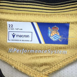 Camiseta y Pantalón Fútbol Niños Real Sociedad Segunda Equipación 2024-2025