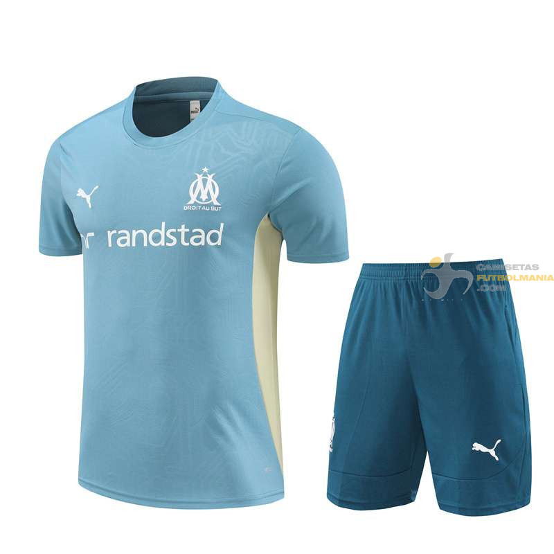 Camiseta y Pantalón Entrenamiento Olympique de Marsella 2024-2025