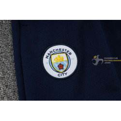 Chándal Capucha Manchester City Azul Claro 2024-2025