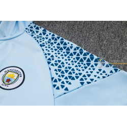 Chándal Capucha Manchester City Azul Claro 2024-2025