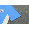 Camiseta y Pantalón Manchester City Entrenamiento Azul Z 2024-2025