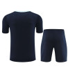 Camiseta y Pantalón Francia Entrenamiento Negro 2024-2025