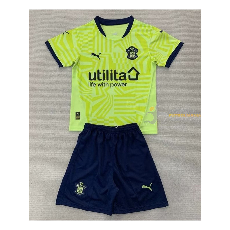 Camiseta y Pantalón Niños Southamption Segunda Equipación 2024-2025