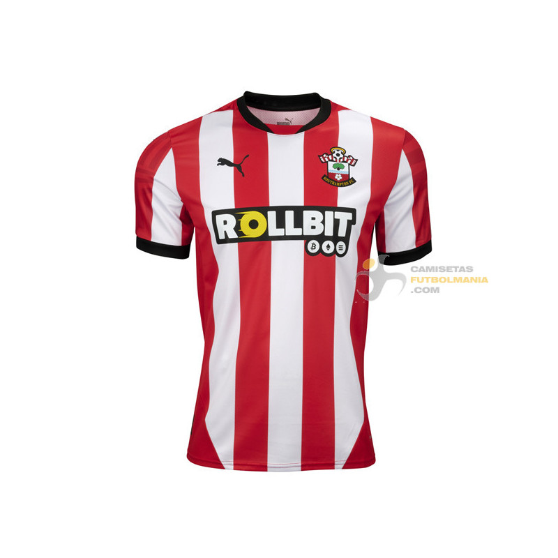 Camiseta Fútbol Southampton Primera Equipación 2024-2025