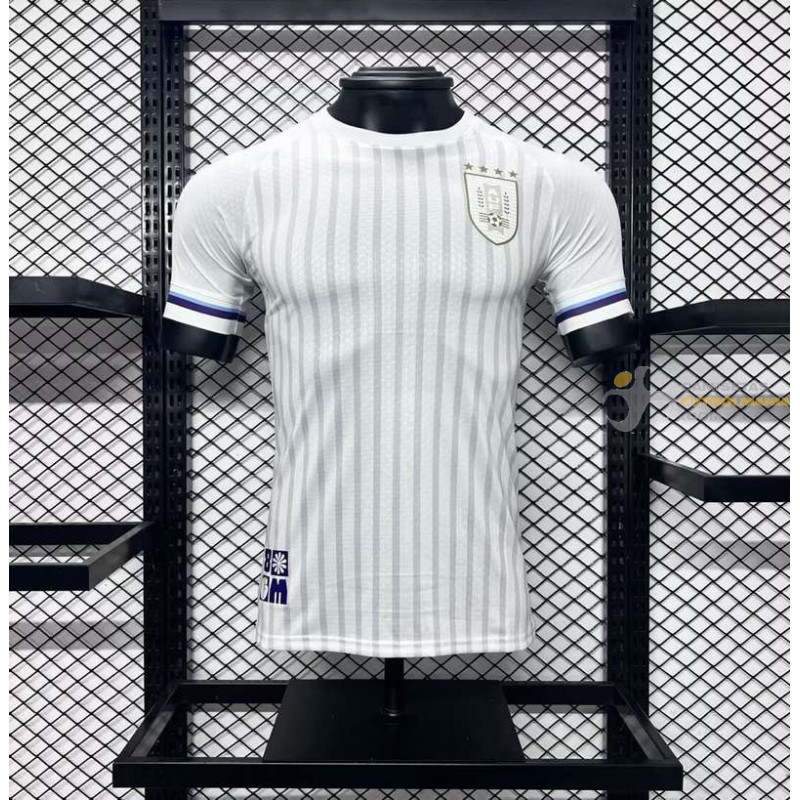 Camiseta Fútbol Uruguay Segunda Equipación Edición 2 Versión Jugador Eurocopa 2024