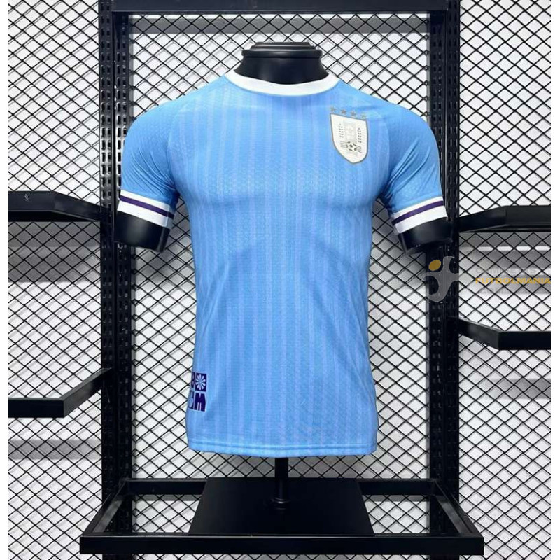 Camiseta Fútbol Uruguay Primera Equipación Edición 2 Versión Jugador Eurocopa 2024