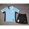 Camiseta y Pantalón Niños Uruguay Primera Equipación Copa America 2024