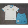 Camiseta y Pantalón Niños Uruguay Segunda Equipación Copa America 2024