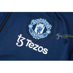 Chándal Manchester United Chaqueta Azul 2024-2025