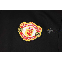 Chándal Niños Manchester United Chaqueta Negro 2024-2025