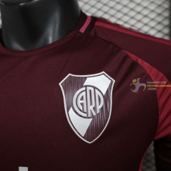 Camiseta Fútbol River Plate Segunda Equipación Versión Jugador 2024-2025