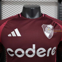 Camiseta Fútbol River Plate Segunda Equipación Versión Jugador 2024-2025