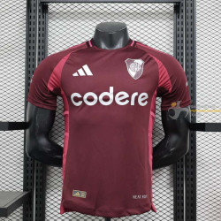 Camiseta Fútbol River Plate Segunda Equipación Versión Jugador 2024-2025