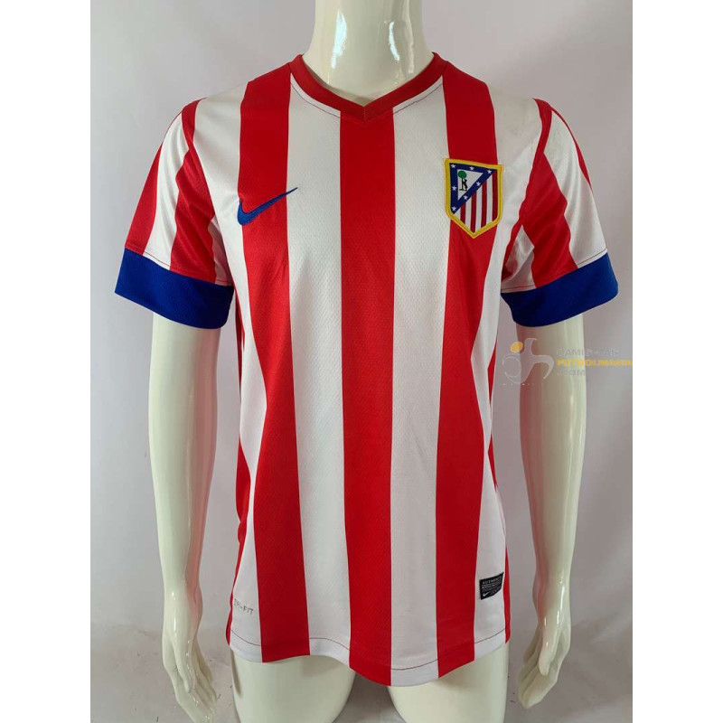 Camiseta Futbol Atlético de Madrid Primera Equipación Retro Clásica 2011-2012