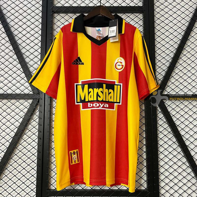 Camiseta Fútbol Galatasaray Primera Equipación Retro Clásica 1999-2000