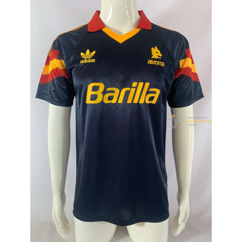 Camiseta Fútbol Roma Retro Clásica 1991-1992