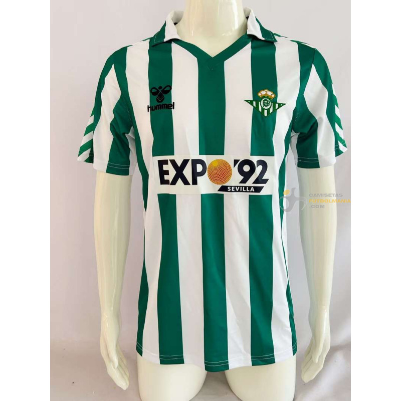 Camiseta Fútbol Betis Primera Equipación Retro Clásica 1988-1989