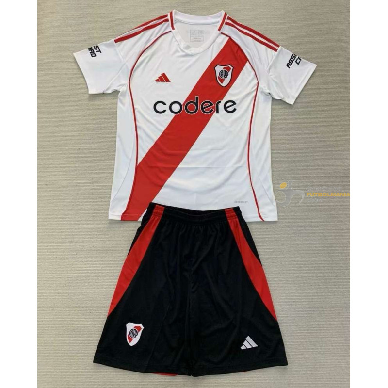 Camiseta y Pantalón Niños River Plate Primera Equipación 2024-2025