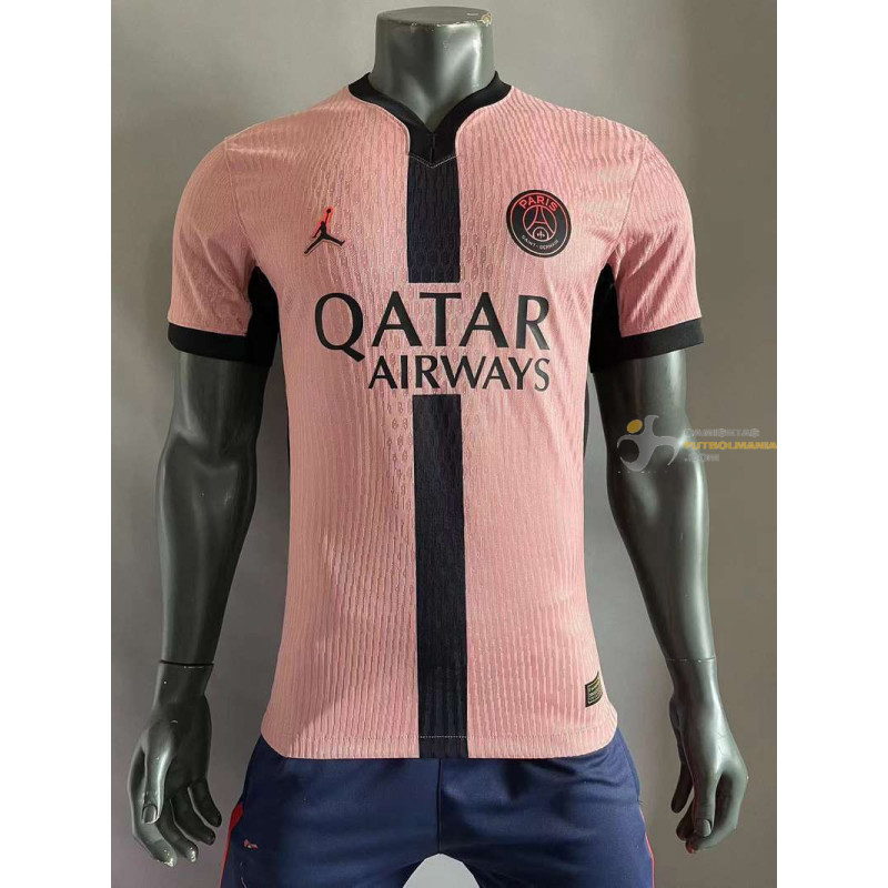 Camiseta Fútbol Paris Saint-Germain Tercera Equipación Versión Jugador 2024-2025