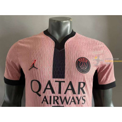 Camiseta Fútbol Paris Saint-Germain Tercera Equipación Versión Jugador 2024-2025